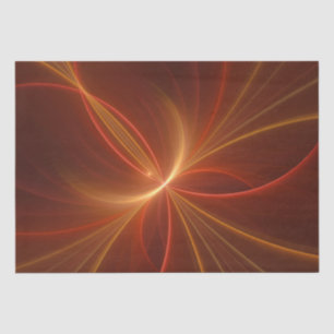 Papel De Seda Bailar Con El Arte Fractal Moderno Y Claro