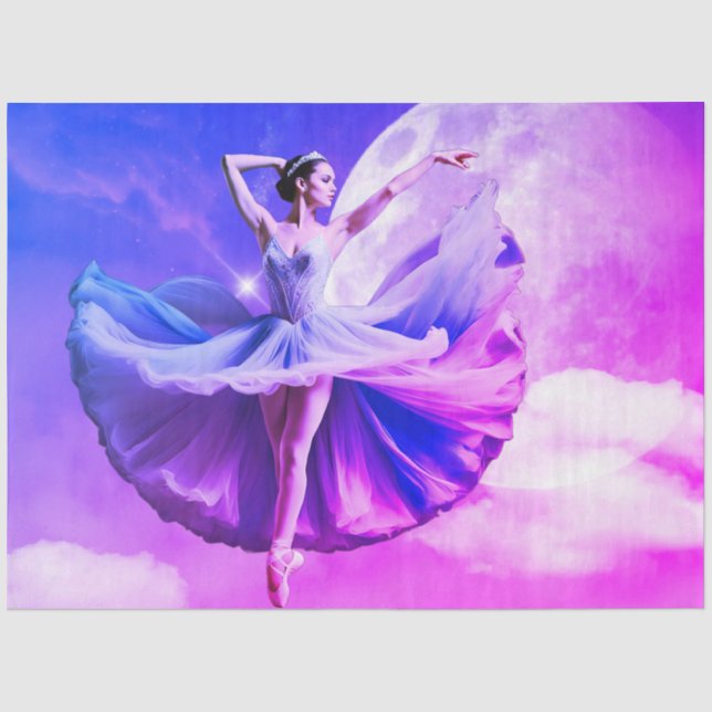 Papel De Seda Bailarina Arte/Decoupage/Papel de seda (Anverso)