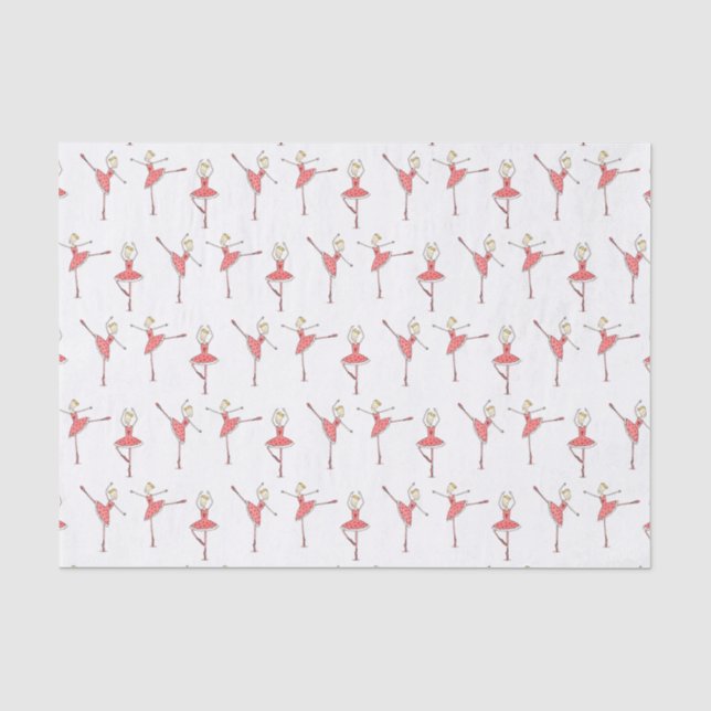 Papel De Seda Bailarina Bailarina de Ballet (Anverso)