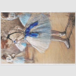 Papel De Seda Bailarina de cinta azul, Edgar Degas