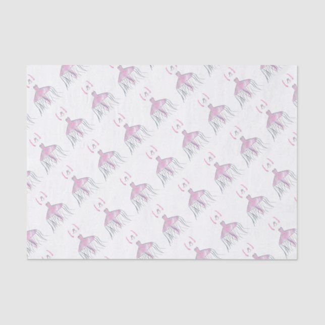 Papel De Seda Bailarina de las medusas - Annette (Anverso)