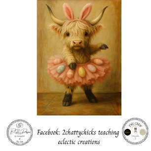 Papel De Seda Bailarina de Pascua de Highland en rosa descoupage