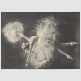 Papel De Seda Bailarina luminescente de bailarina de ballet desa