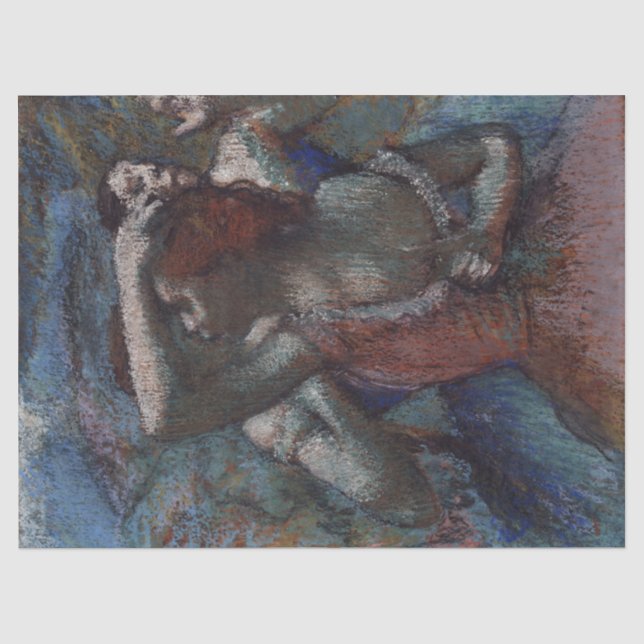 Papel De Seda Bailarines Edgar Degas (Anverso)