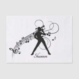 Papel De Seda Baile moderno