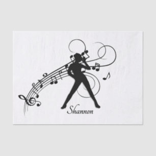 Papel De Seda Baile moderno