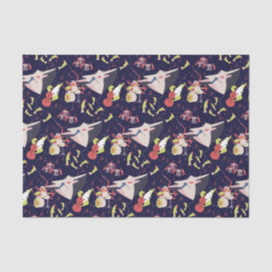 Papel De Seda Bajo el mar, canto musical de animales marinos