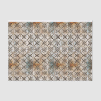 Papel De Seda Baldosas barrocas vintage para decorar o encoleriz