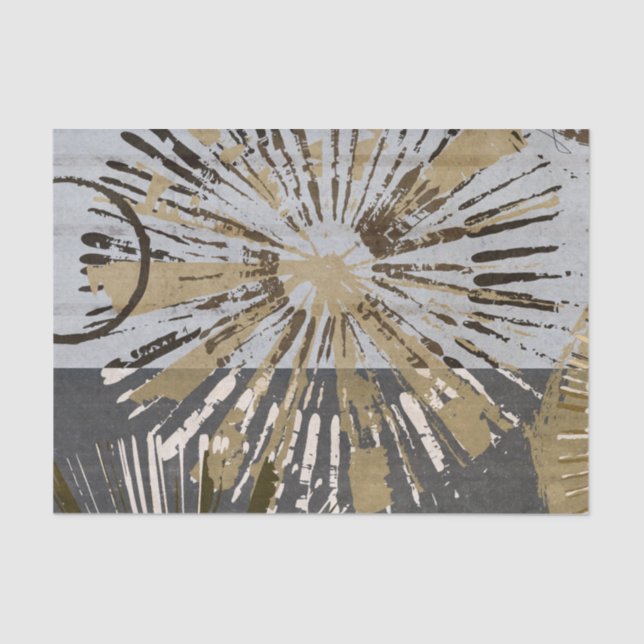 Papel De Seda Baldosas de explosión III (Anverso)