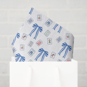 Papel De Seda Baldosas Mahjong y arcos