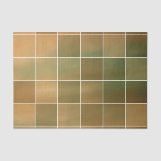 Papel De Seda Baldosas otoñales (Anverso)