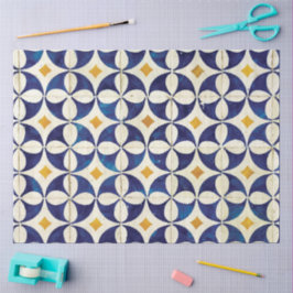 Papel De Seda Baldosas portuguesas - Diseño del patrón Azulejo