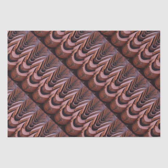 Papel De Seda Baldosas rústicas con perspectiva única (Anverso)