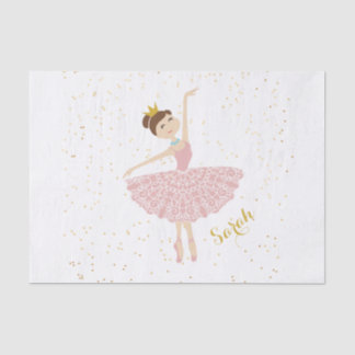 Papel De Seda balerina de nombre