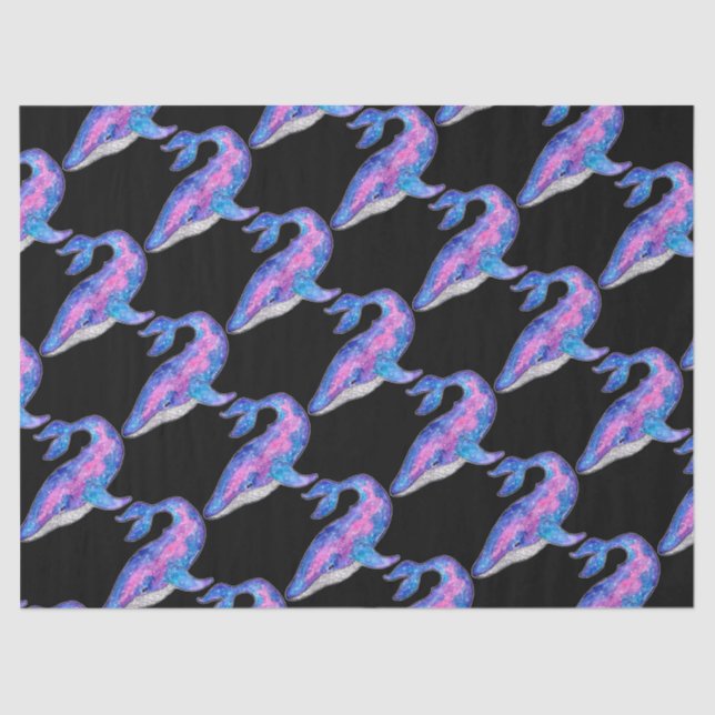 Papel De Seda Ballena espacial (Anverso)