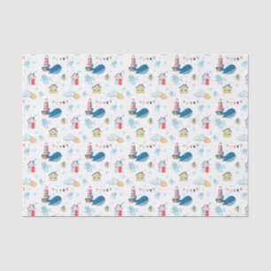 Papel De Seda Ballena náutica