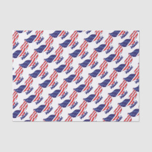 Papel De Seda Ballena Patriótica