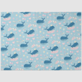 Papel De Seda Ballena Personalizada Adorable