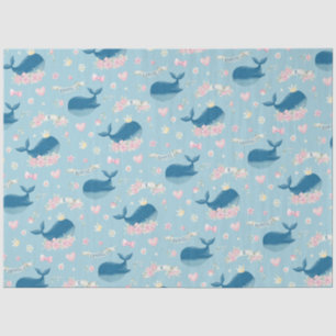 Papel De Seda Ballena Personalizada Adorable