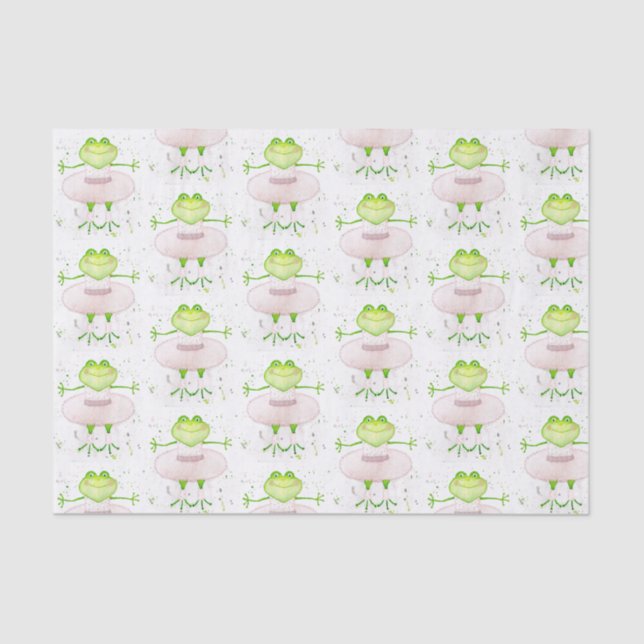 Papel De Seda Ballerina Frog (Anverso)