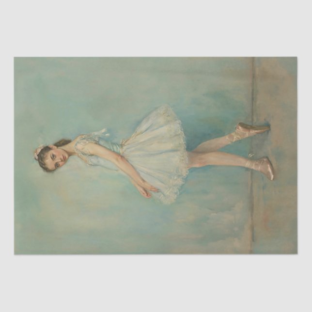 Papel De Seda Ballerina Vintage Side (Anverso)
