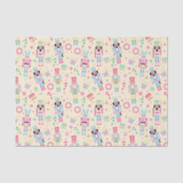 Papel De Seda Ballet de cazabotas para Navidades rosados