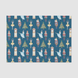 Papel De Seda Ballet Nutcracker de acuarela