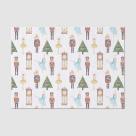 Papel De Seda Ballet Nutcracker de acuarela