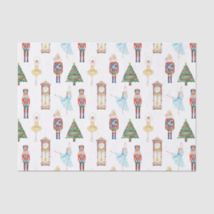 Papel De Seda Ballet Nutcracker de acuarela