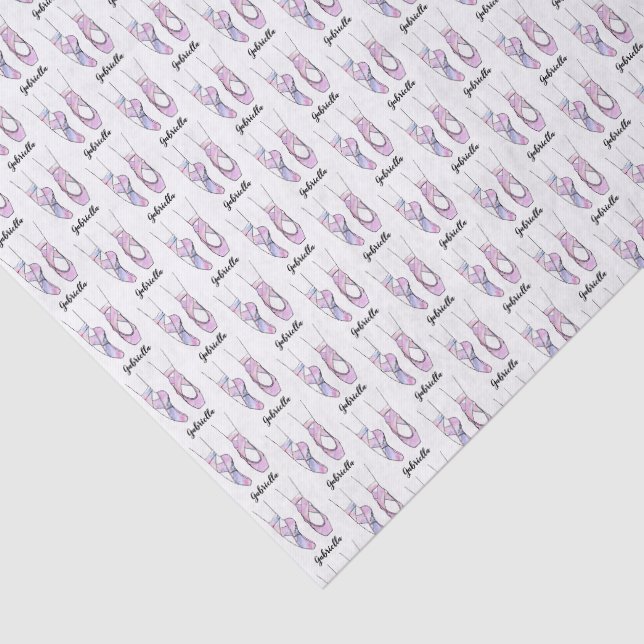 Papel De Seda Ballet personalizado de Ballerina (Detalle)