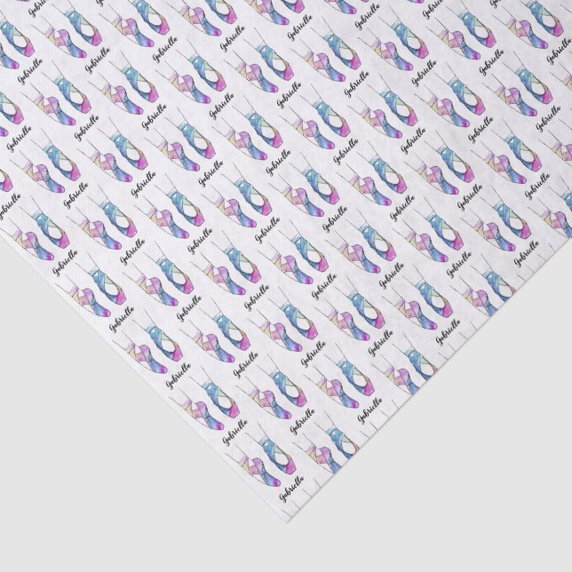 Papel De Seda Ballet personalizado de Ballerina (Detalle)