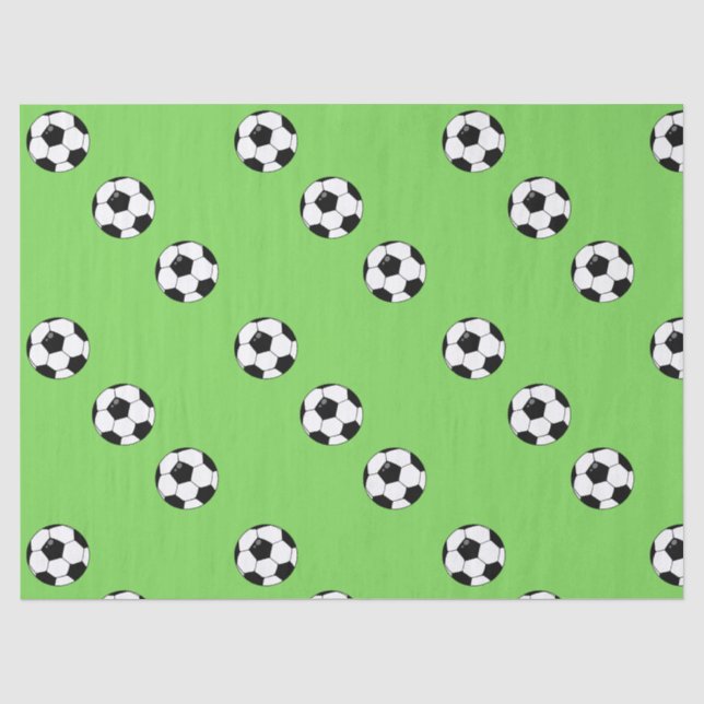 Papel De Seda Balón de Fútbol (Anverso)