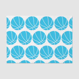 PAPEL DE SEDA BALONCESTO (AZUL DE CIELO)