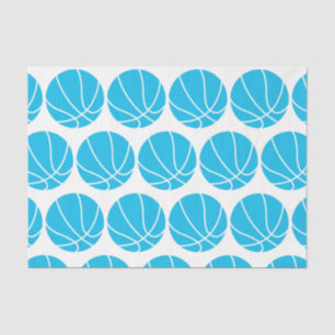 PAPEL DE SEDA BALONCESTO (AZUL DE CIELO)