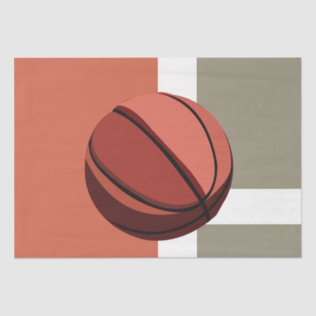 Papel De Seda Baloncesto Ball Sports (Anverso)