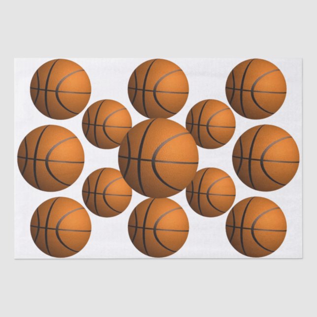 Papel De Seda Balones de baloncesto (Anverso)
