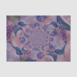 Papel De Seda Balones pintados de rosa púrpura antiguo vintage