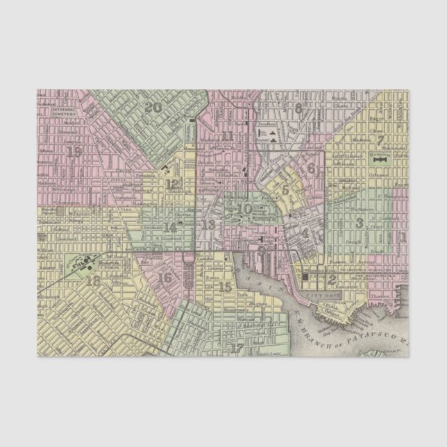 Papel De Seda Baltimore (Anverso)