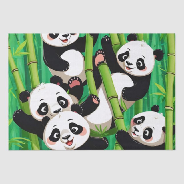 Papel De Seda Bamboo Panda (Anverso)