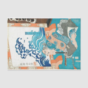 Papel De Seda Ban Danemon Naoyuki conquista por Yoshitoshi