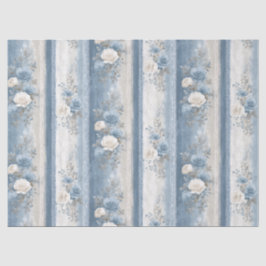 Papel De Seda Banda azul y encaje para bebé medio