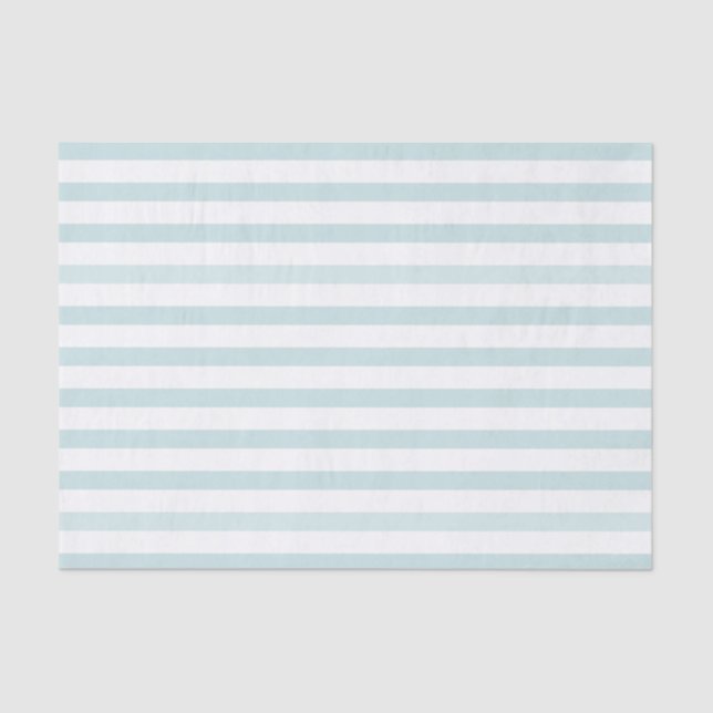 Papel De Seda Banda horizontal azul y blanca (Anverso)