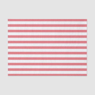 Papel De Seda Banda horizontal Rosa y blanca