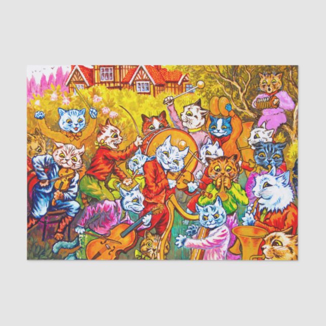 Papel De Seda Banda musical de Cat (Anverso)