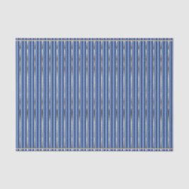 Papel De Seda Bandas azul y plateado