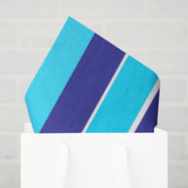 Papel De Seda Bandas azules