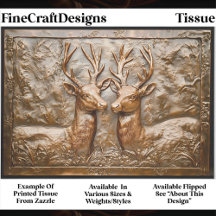 Bandas de bronce Grabado en relieve rusas/Deer EH2