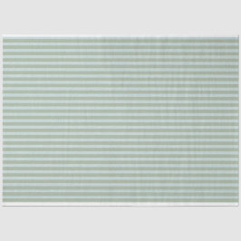 Papel De Seda Bandas de color verde sabio y turquesa