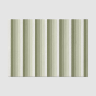 Papel De Seda Bandas de sombra verde oliva