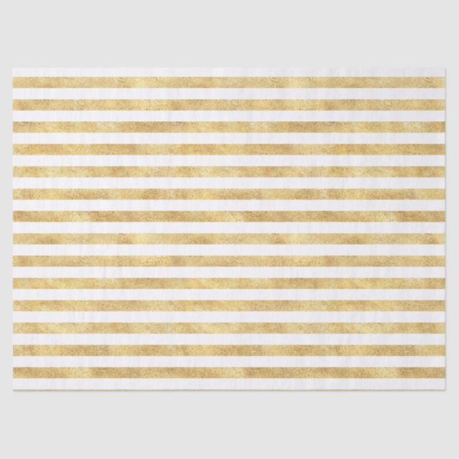 Papel De Seda Bandas Glitzy Gold (Anverso)